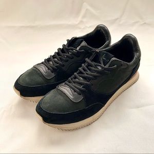 Vans Taka Hayashi Runner Black Leather Vibram Sole